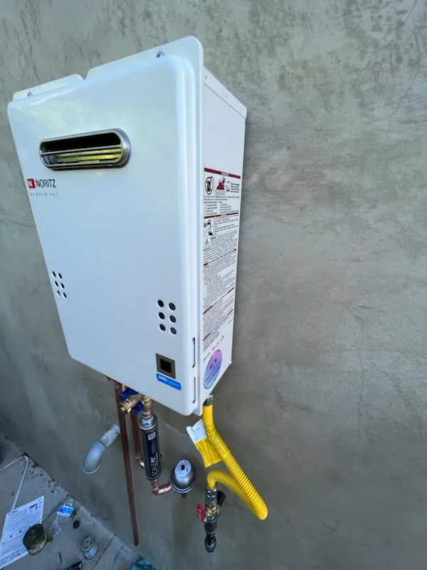 Tankless water heater installation for Brookton homes
